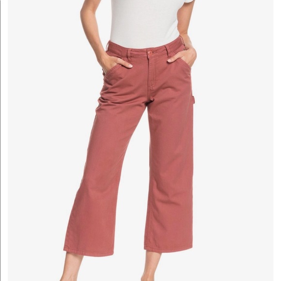 Roxy Denim - Roxy Wilmans Cropped Workwear Pants 26” NWT RTL $65